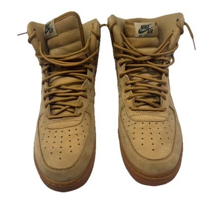 Nike Air Force 1 High Flax Brown 806403-200 Men's High Top Sneaker 9.5 - Image 1