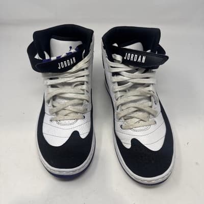 Nike Air Jordan 1 Retro High Purple White Black High-Top Athletic Sneakers 10 - Image 1