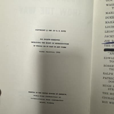 A hardcover book titled "Negro Heroes Show The Way" by R.S. Roth. - Thumbnail 4