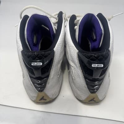 Men’s Size 10 Jordan B’Loyal White/court Black-Purple - Thumbnail 3