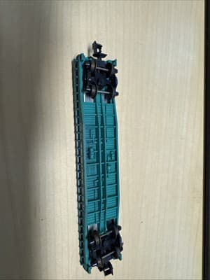 PENN CENTRAL 50' FLAT CAR # 17326 ~ N SCALE - Thumbnail 3