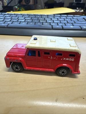Vintage Matchbox Superfast 1978 Wells Fargo Armored Truck No.69 Lesney UK EXELNT - Thumbnail 3