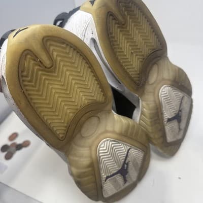 Men’s Size 10 Jordan B’Loyal White/court Black-Purple - Thumbnail 5