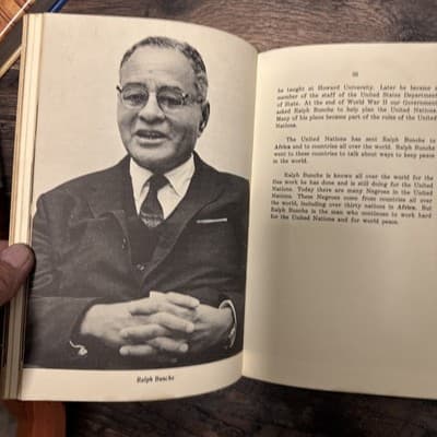 A hardcover book titled "Negro Heroes Show The Way" by R.S. Roth. - Thumbnail 5