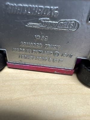 Vintage Matchbox Superfast 1978 Wells Fargo Armored Truck No.69 Lesney UK EXELNT - Thumbnail 5
