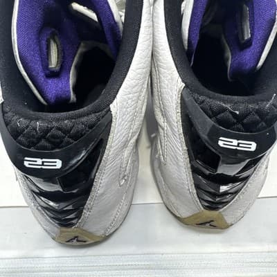 Men’s Size 10 Jordan B’Loyal White/court Black-Purple - Thumbnail 7