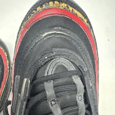 Nike Air Max 97 Reflective Bred Black Red and Silver Men’s Sneakers Size 8.5 - Thumbnail 11