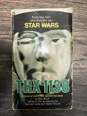 Rare! THX 1138 - Ben Bova - 1978 Warner Books Paperback, 2nd Printing - Image 1