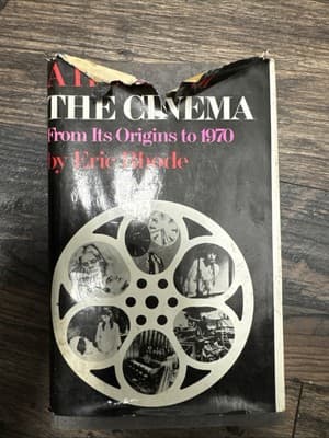 A History of the Cinema by Eric Rhode (1976, Trade Paperback) - Image 1