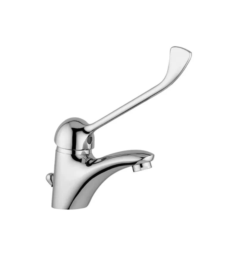 Paffoni ND305CR Nettuno Due Washbasin mixer with clinical lever chrome - Image 1