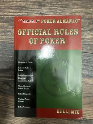 The Game Day Poker Almanac Official Rules of Poker - Image 1