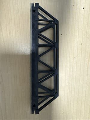HO scale Steel Girder Bridge Black 9" - Image 1