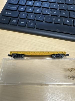 Micro-Trains N Union Pacific #58527 50� Flat Car w/ Load NO CASE (T) - Image 1