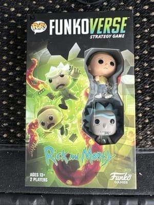 Rick & Morty Funkoverse Strategy Game 2-Pack #100 Ages 13+, Two Players - Image 1