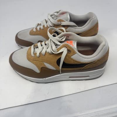 Nike Air Max 1 Essential Sneakers Men's 13 British Tan Suede Lace Up FZ5808-004 - Thumbnail 2