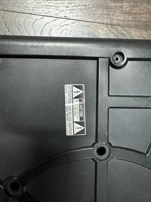 Technics sl1200 Mk2 Original Plinth/cabinet Complete Set All Four Parts - Thumbnail 8