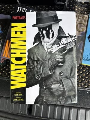 Watchmen Portraits Clay Enos 2009 Titan Books Oversize Hardcover - Image 1