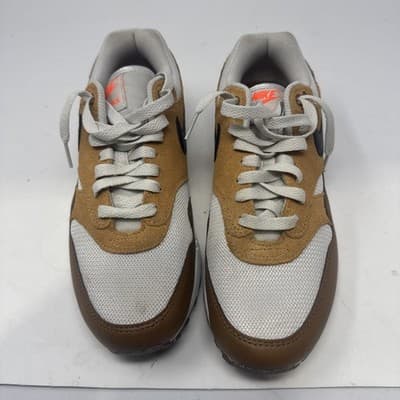 Nike Air Max 1 Essential Sneakers Men's 13 British Tan Suede Lace Up FZ5808-004 - Image 1