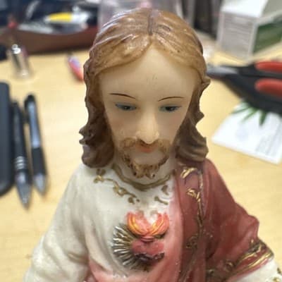 Joseph Studio Sacred Heart of Jesus Renaissance Religious Figurine 5 In - Thumbnail 2