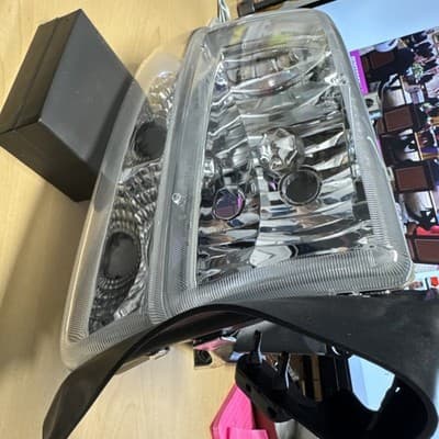 For 1997-2004 Dodge Dakota Headlamp 1998-2003 Durango Clear Headlight +Right - Thumbnail 3