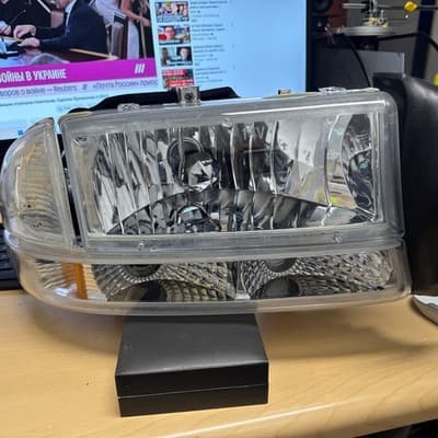 For 1997-2004 Dodge Dakota Headlamp 1998-2003 Durango Clear Headlight +Right - Image 1