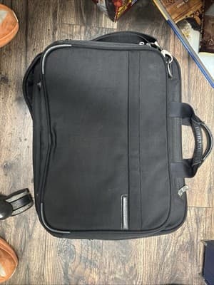 Briggs and Riley Travelware Laptop Bag Briefcase Black - Image 1