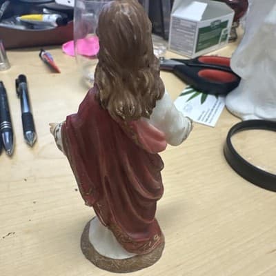 Joseph Studio Sacred Heart of Jesus Renaissance Religious Figurine 5 In - Thumbnail 4