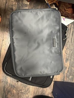 Briggs and Riley Travelware Laptop Bag Briefcase Black - Thumbnail 3
