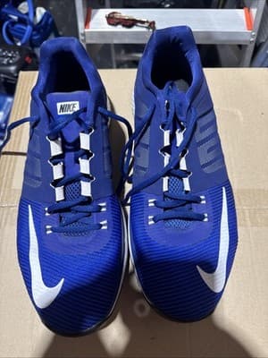 Nike Zoom Speed TR Athletic Running Shoes 804401 Blue White Mens 14 Fast Ship - Image 1