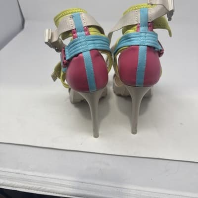 Steve Madden women’s multicolored heel 9.5 - Thumbnail 3