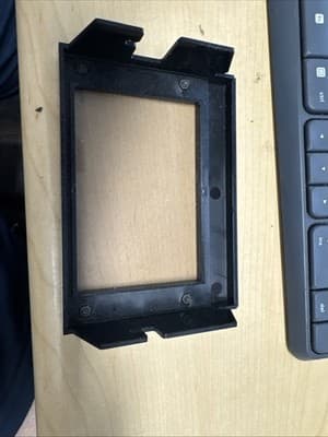 SONY TC-K555ESR Stereo Cassette Deck Front Door Cover - Thumbnail 2