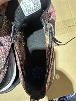 🔥 Size 14 Nike Air Max Flyknit Racer Multicolor rainbow multi color New - Thumbnail 4