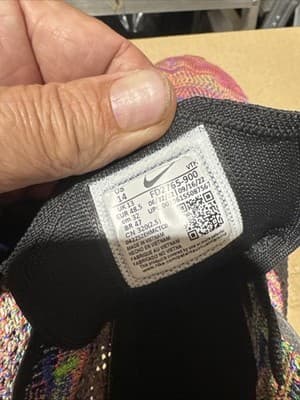 🔥 Size 14 Nike Air Max Flyknit Racer Multicolor rainbow multi color New - Thumbnail 3