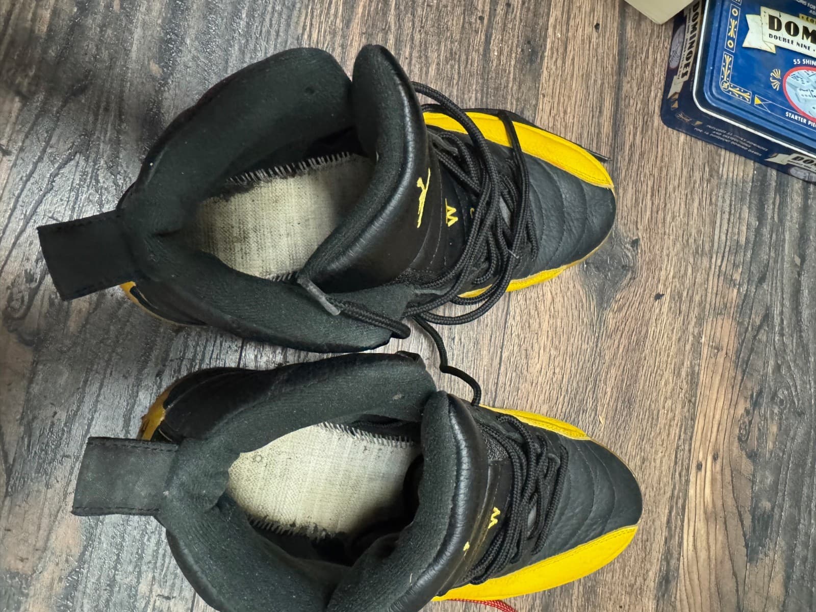 Air Jordan jump man 23 Sneakers Black/yellow size 8 - Thumbnail 9