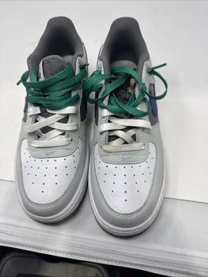 Nike Air Force 1 LV8 Low Remix - Light Green - FB9035-001 Boys Size 7y - Image 1