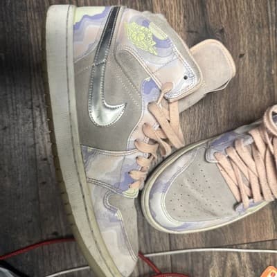 Air Jordan 1 Mid SE Pherspective Footlocker Exclusive CW6008-600 Size 12 Man’s - Thumbnail 2