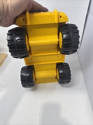 Large Vehicle Caterpillar CAT Tough Tracks Rugged Machines Pickup Truck Toy - Thumbnail 3