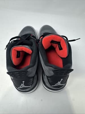 Nike Air Jordan 4 Retro “Infrared” Dark Grey Black Men’s Sz 10.5 DH6927-061 - Thumbnail 3