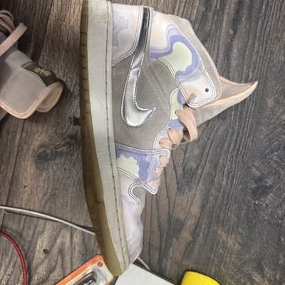 Air Jordan 1 Mid SE Pherspective Footlocker Exclusive CW6008-600 Size 12 Man’s - Thumbnail 4