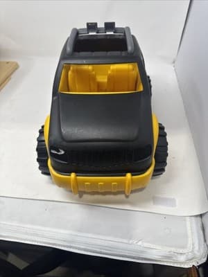 Large Vehicle Caterpillar CAT Tough Tracks Rugged Machines Pickup Truck Toy - Thumbnail 2