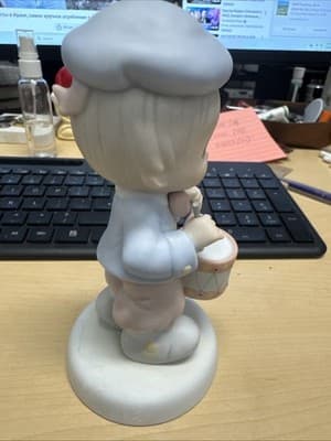 1995 Precious Moments Figurine best of freedom's drum - Thumbnail 4