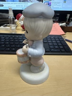 1995 Precious Moments Figurine best of freedom's drum - Thumbnail 5