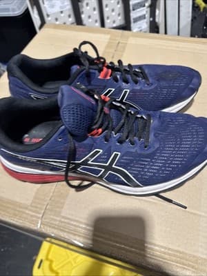 ASICS GT-1000 12 Blue /White Running Shoes Size Mens 11.5 - Thumbnail 4
