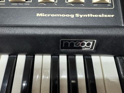 Moog Micromoog RESTORED 1970s analog synthesizer multi mini - Thumbnail 2