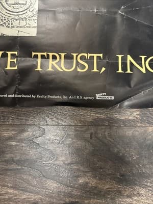 Vintage Orig Dead Kennedys In God We Trust Promo Poster Winston Smith RARE 24x36 - Thumbnail 3