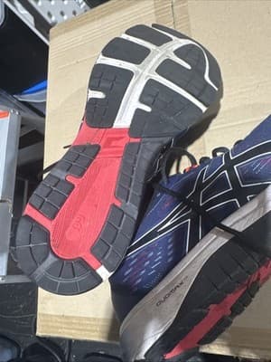 ASICS GT-1000 12 Blue /White Running Shoes Size Mens 11.5 - Thumbnail 5