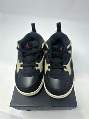 Jordan 4 RM Black Light Bone Size 9c - Image 1