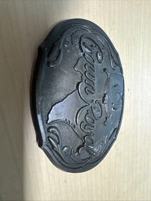 Vintage Crown Royal Belt Buckle - Image 1