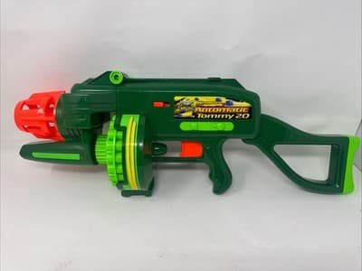 Buzz Bee Toys Air Blasters Motorized Automatic 20 Tommy (Tested/Works) - Image 1