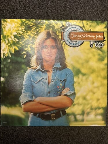 OLIVIA NEWTON-JOHN - If You Love Me Let Me Know - 12" Vinyl Record LP - - Image 1